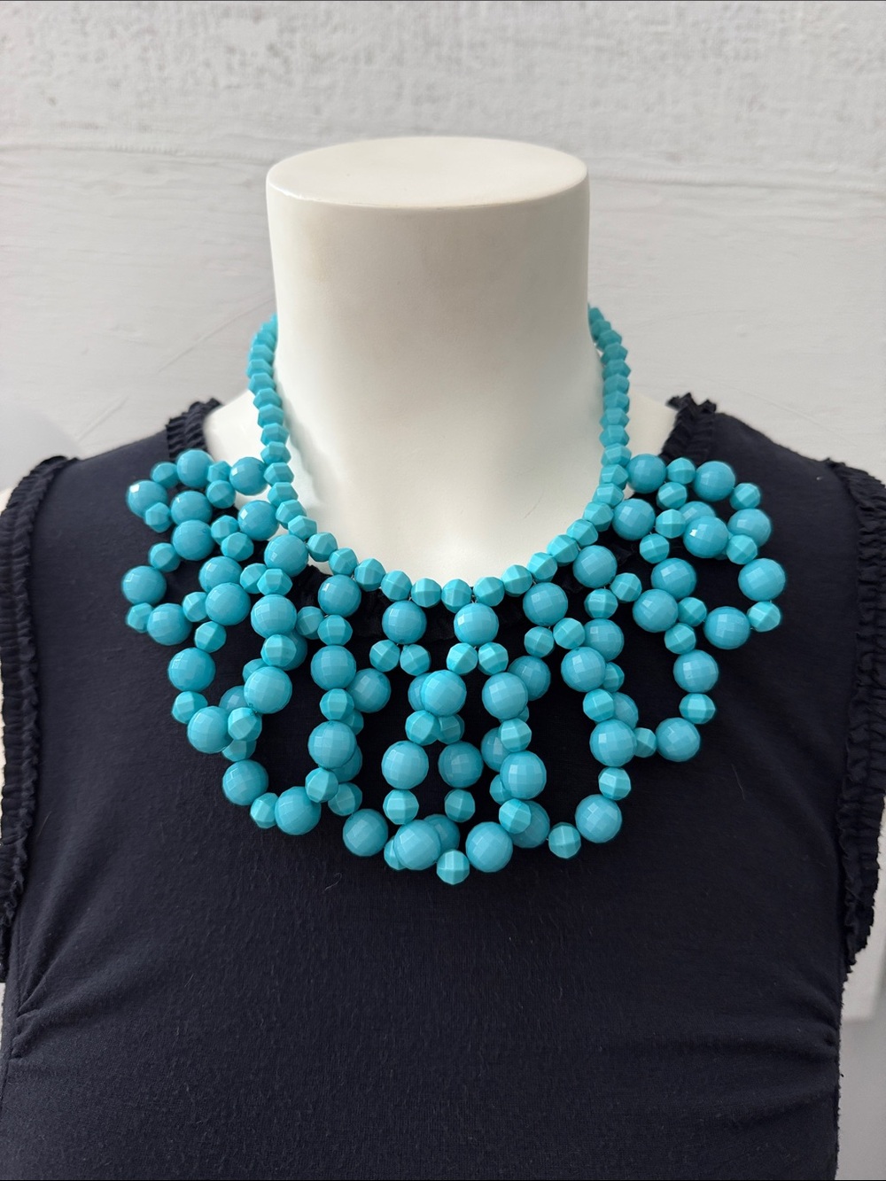 Teal necklace